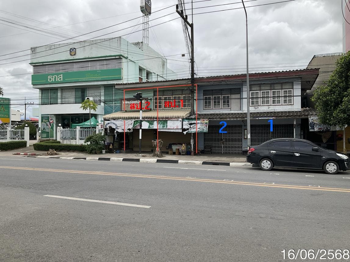 อาคารพาณิชย์ ห้วยข้าวก่ำ จุน พะเยา 4 ห้องนอน 4 ห้องน้ำ พื้นที่ 294 ตร.ม. ทำเลค้าขายราคาดี