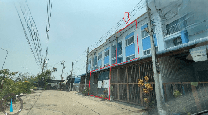 อาคารพาณิชย์ โครงการ บ้านแสนสุข สมุทรสงคราม