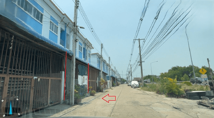 อาคารพาณิชย์ โครงการ บ้านแสนสุข สมุทรสงคราม