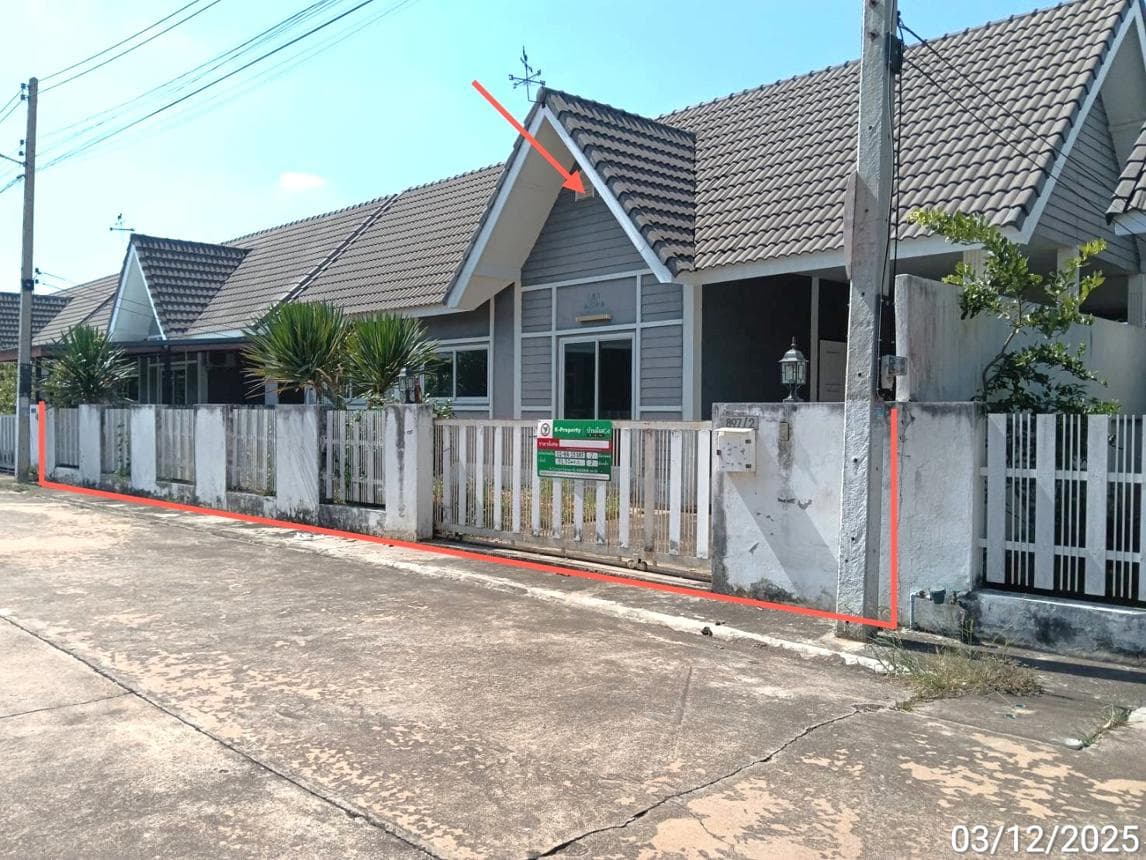 บ้านเดี่ยว 2 ห้องนอน พื้นที่ 84 ตร.ม. ทำเลศักยภาพ ท่าตูม ศรีมหาโพธิ ปราจีนบุรี