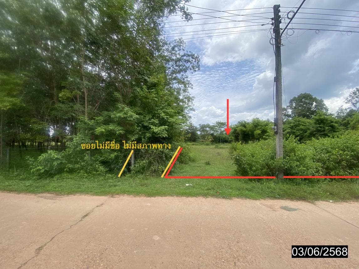 ที่ดินว่างเปล่า ศรีวิไล บึงกาฬ ทำเลศักยภาพเพื่อการลงทุน