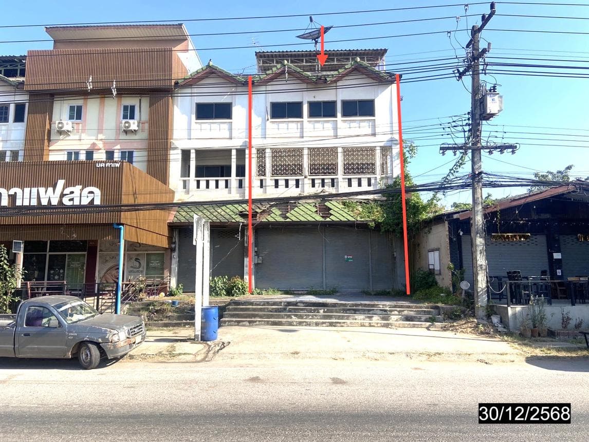 ขายอาคารพาณิชย์ หนองบัว เมืองอุดรธานี สเปซยักษ์ 468.37 ตร.ม. 4 ห้องนอน ทำเลธุรกิจใจกลางเมือง