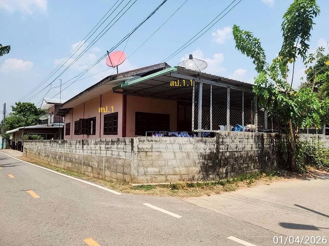 บ้านเดี่ยว เชียงยืน มหาสารคาม 1 ห้องนอน 2 ห้องน้ำ พื้นที่ 147 ตร.ม. บนเนื้อที่ 63 ตร.ว. ทำเลสงบเป็นส่วนตัว ราคาเพียง 2.08 ล้านบาท
