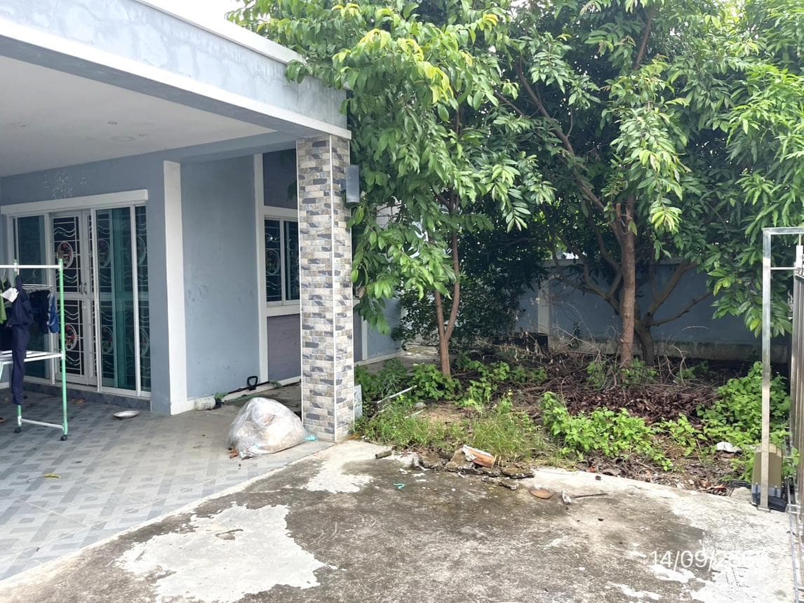 บ้านเดี่ยว อยู่เจริญ มาบยางพร ปลวกแดง ระยอง 2 ห้องนอน 2 ห้องน้ำ บนเนื้อที่ 50 ตร.ว. ทำเลใกล้นิคมอุตสาหกรรม