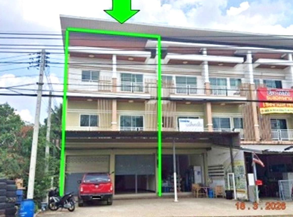 ขายอาคารพาณิชย์ ไชยมงคล เมืองนครราชสีมา พื้นที่ใช้สอย 309 ตร.ม. ทำเลศักยภาพ เหมาะทำธุรกิจ