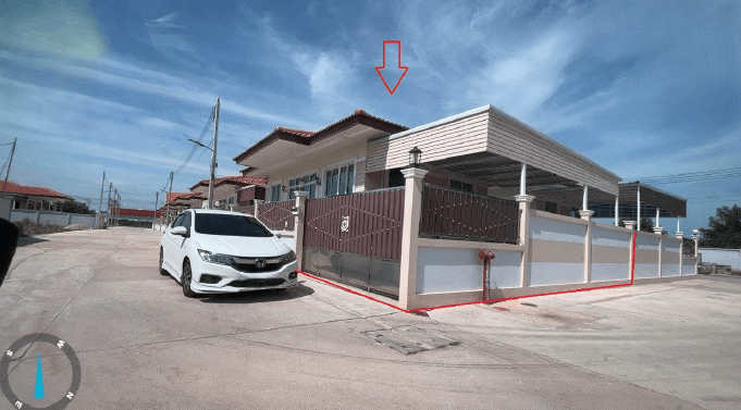 บ้านเดี่ยว โครงการ บ้านวาสนา สมุทรสงคราม