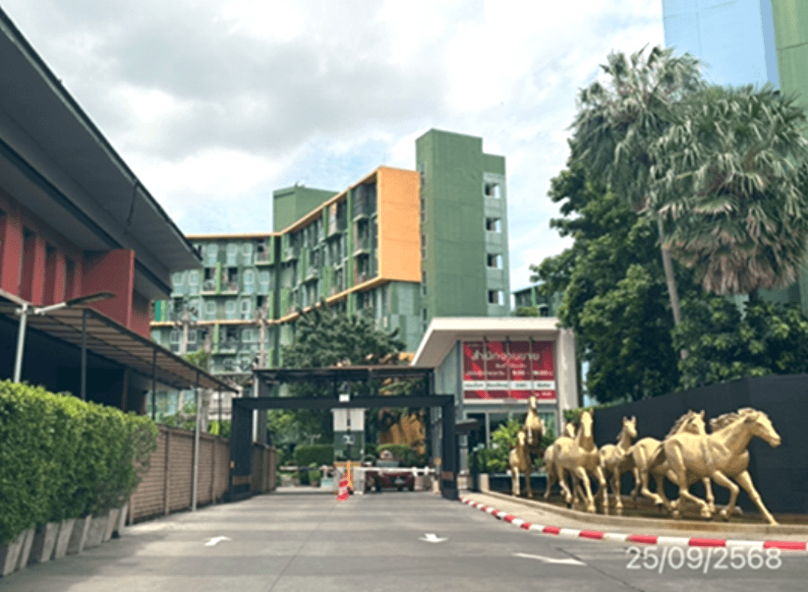 ขายคอนโด พาร์ค เอ็กโซ (Parc Exo) เกษตร-นวมินทร์ 1 ห้องนอน 1 ห้องน้ำ พื้นที่ 32.95 ตร.ม. ทำเลดีใกล้ช็อกโกแลตวิลล์และทางด่วน - image 1