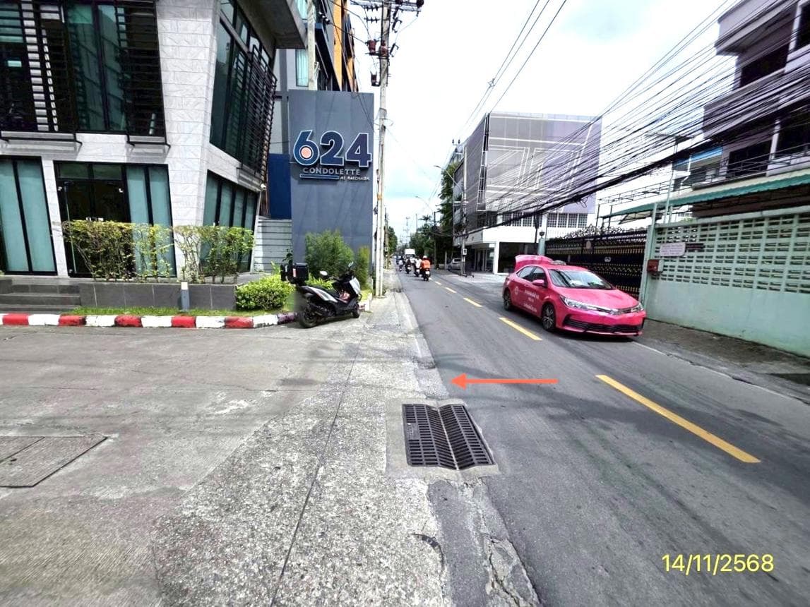 คอนโด 624 คอนโดเลต รัชดา 36 จันทรเกษม จตุจักร 1 ห้องนอน 28 ตร.ม. ทำเลรัชโยธิน เชื่อมต่อ MRT พหลโยธิน