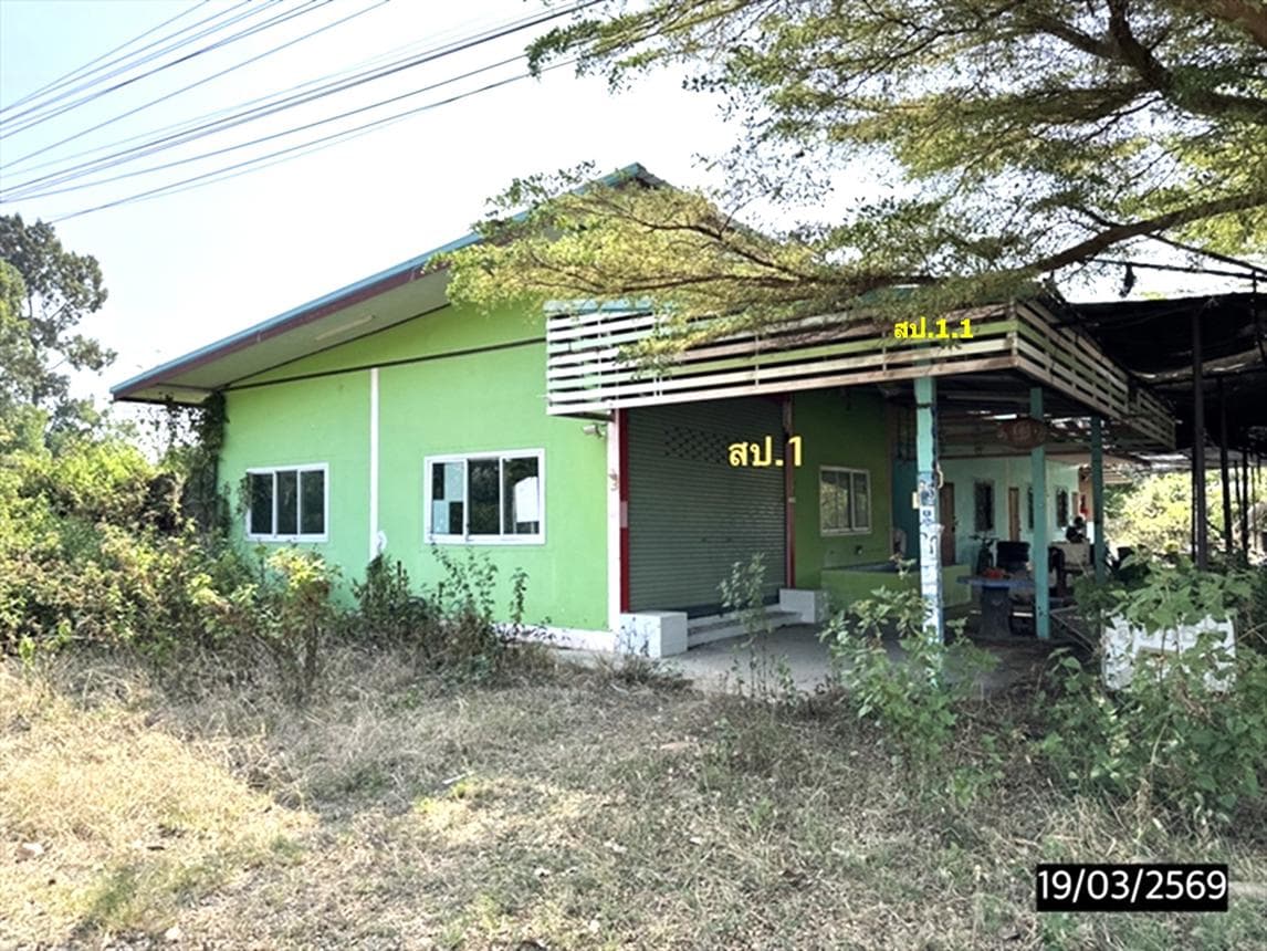 ขายบ้านเดี่ยว 3 ห้องนอน 2 ห้องน้ำ พื้นที่ใช้สอย 128 ตร.ม. อ.ธวัชบุรี จ.ร้อยเอ็ด ทำเลดี เดินทางสะดวก บรรยากาศเงียบสงบเป็นส่วนตัว