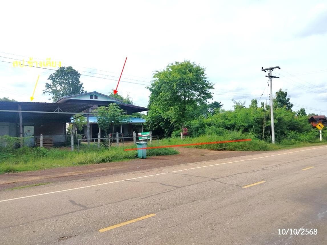 บ้านเดี่ยวหลังใหญ่ บ้านโพน โพนนาแก้ว สกลนคร 2 ห้องนอน 1 ห้องน้ำ พื้นที่ใช้สอย 264.25 ตร.ม. บนที่ดินกว้างขวาง 74 ตร.ว. ทำเลสงบ บรรยากาศส่วนตัว ราคาคุ้มค่าเพียง 1.43 ล้าน