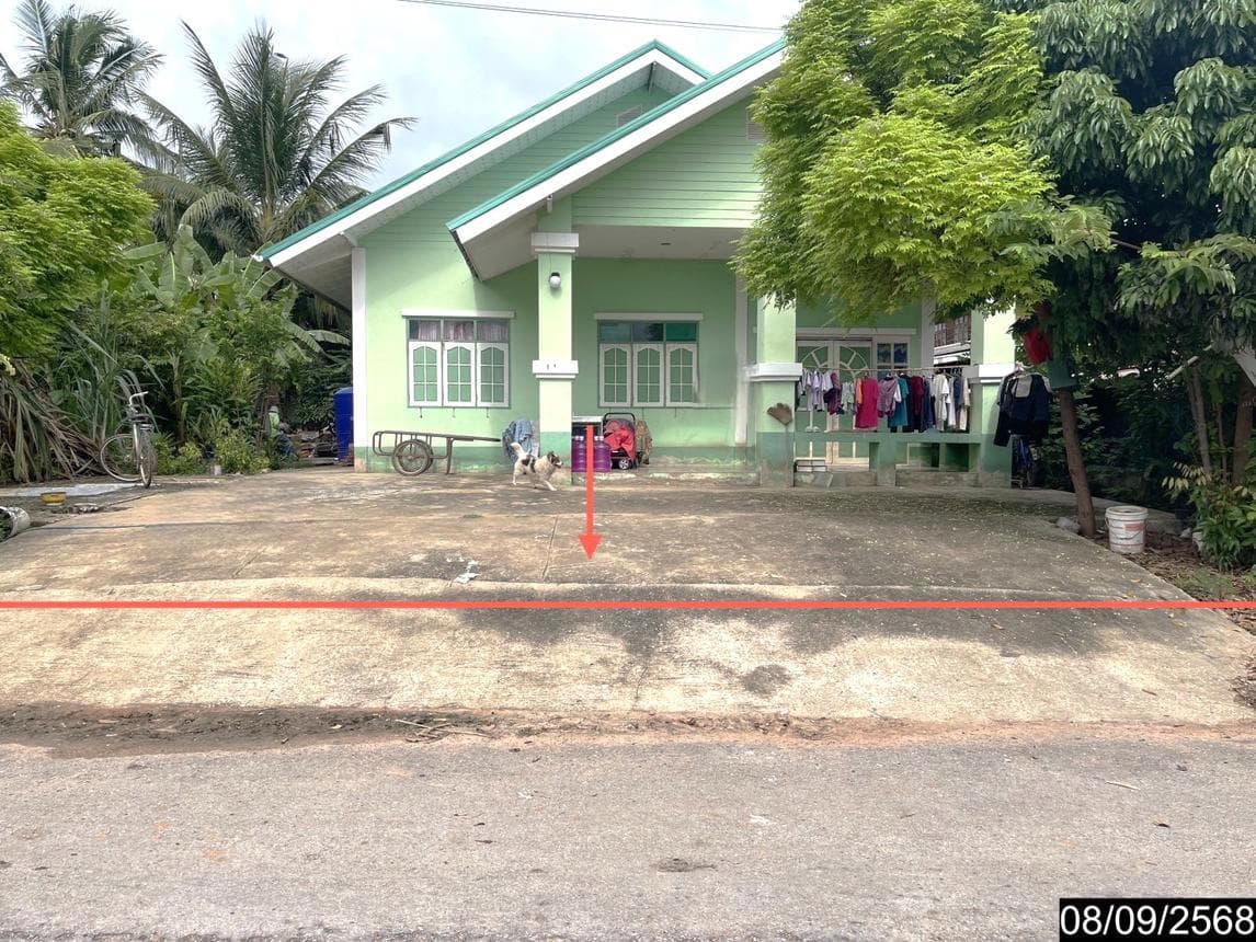 บ้านเดี่ยว นาแพง โคกโพธิ์ไชย ขอนแก่น 2 ห้องนอน 1 ห้องน้ำ พื้นที่ใช้สอย 123 ตร.ม. บนที่ดินกว้างขวาง 82 ตร.ว. ทำเลสงบเป็นส่วนตัว ราคาพิเศษ 1.26 ล้าน