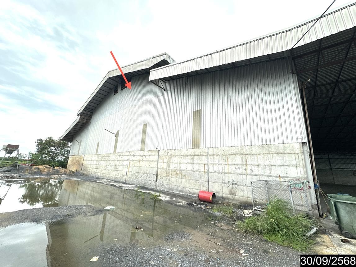 ขายอาคารโรงงาน ปราสาทเยอ ไพรบึง ศรีสะเกษ พื้นที่ใช้สอย 2200 ตร.ม.