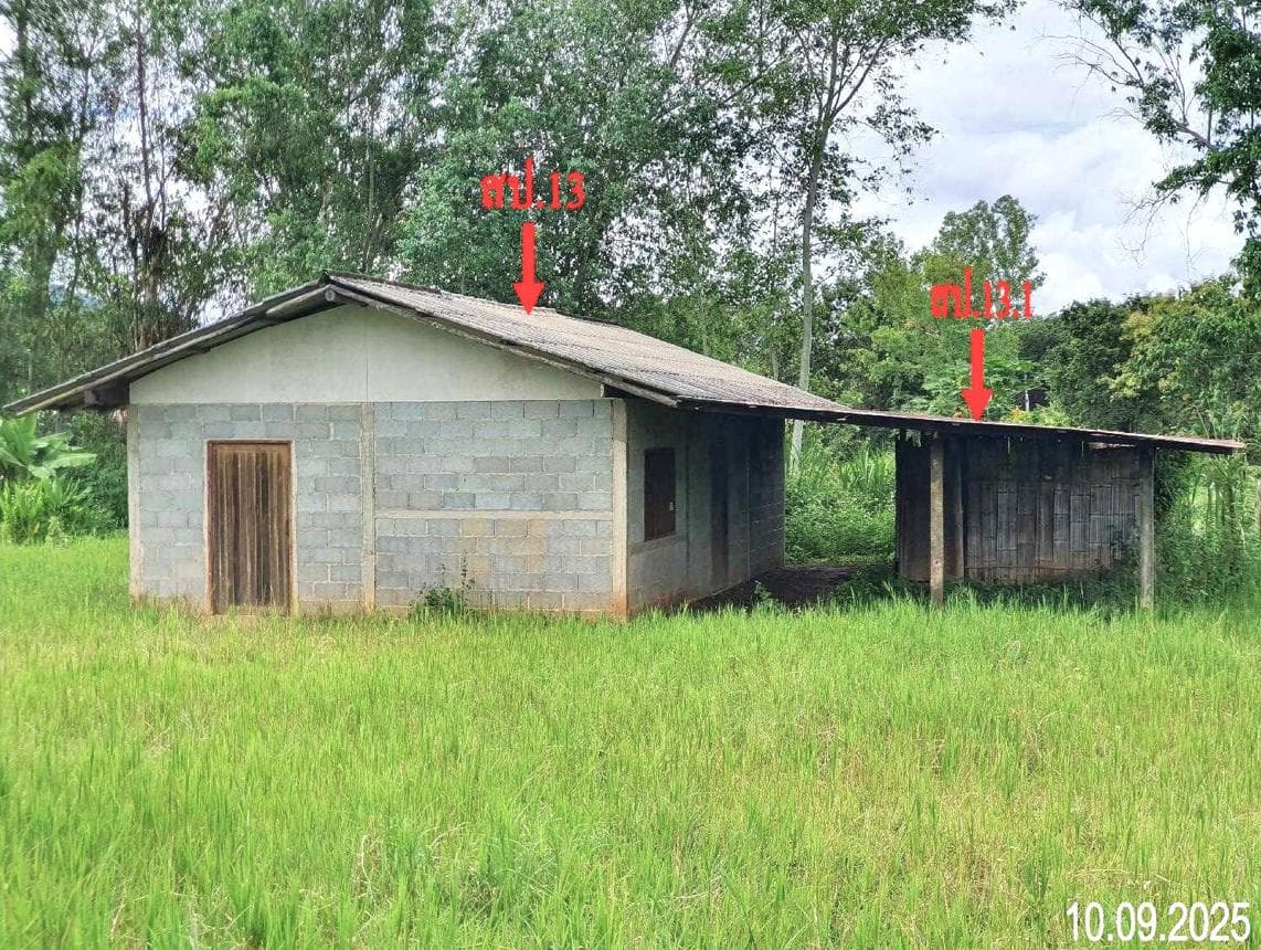 บ้านเดี่ยวหลังใหญ่ 5 ห้องนอน ทำเลป่ากลาง ปัว น่าน บรรยากาศร่มรื่น วิวสวย เหมาะสำหรับครอบครัวใหญ่