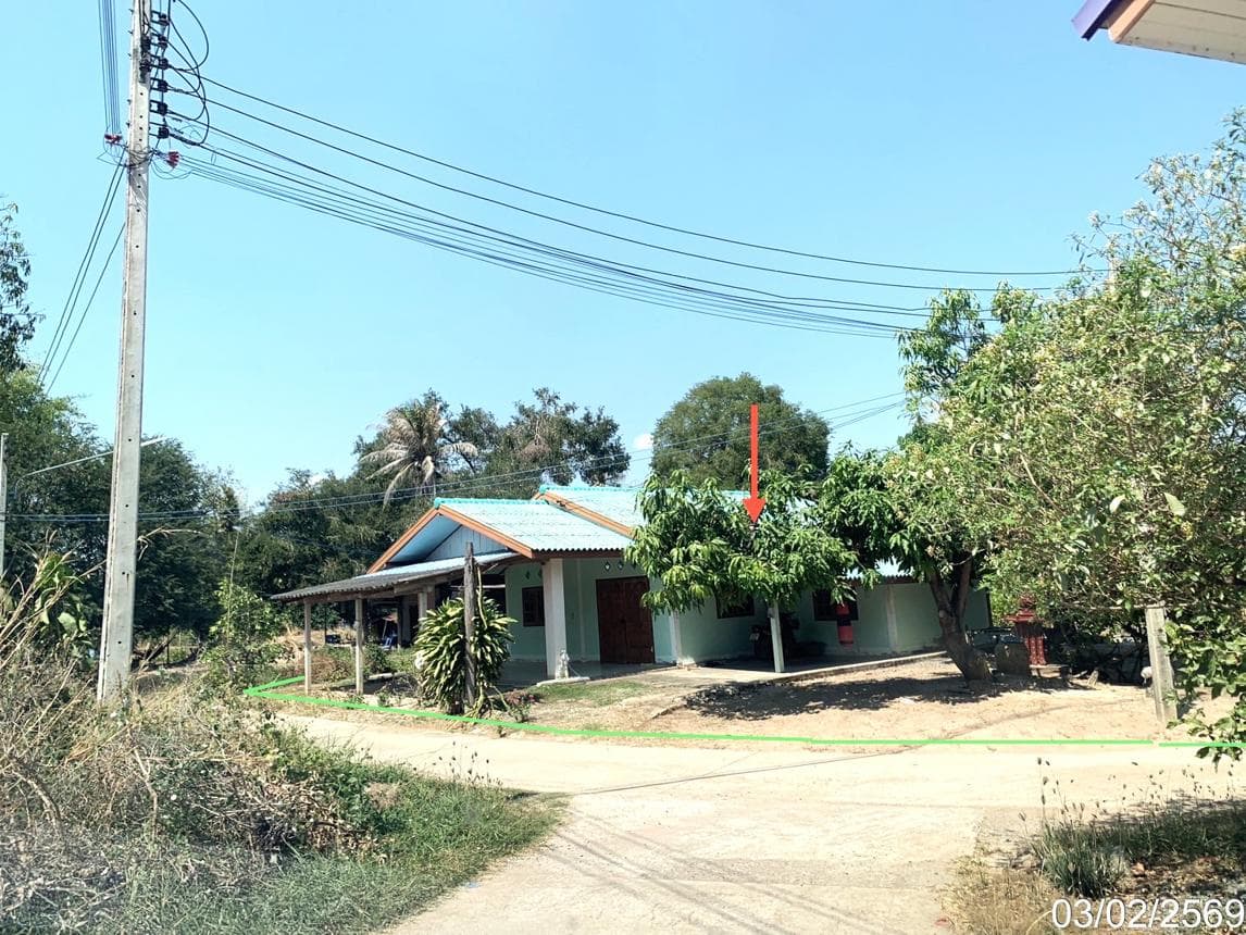 บ้านเดี่ยว หนองกระทุ่ม เดิมบางนางบวช สุพรรณบุรี 2 ห้องนอน 146 ตร.ม. บนที่ดิน 50 ตร.ว. ทำเลสงบ บรรยากาศบ้านสวน