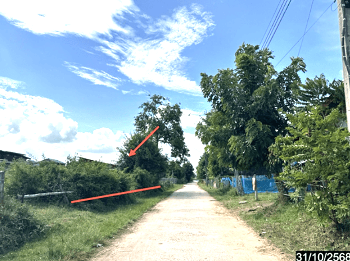 ขายที่ดินเปล่า บัวหุ่ง ราษีไศล ศรีสะเกษ เนื้อที่ 34 ตร.ว. ทำเลสงบ เหมาะสร้างบ้านขนาดกะทัดรัด