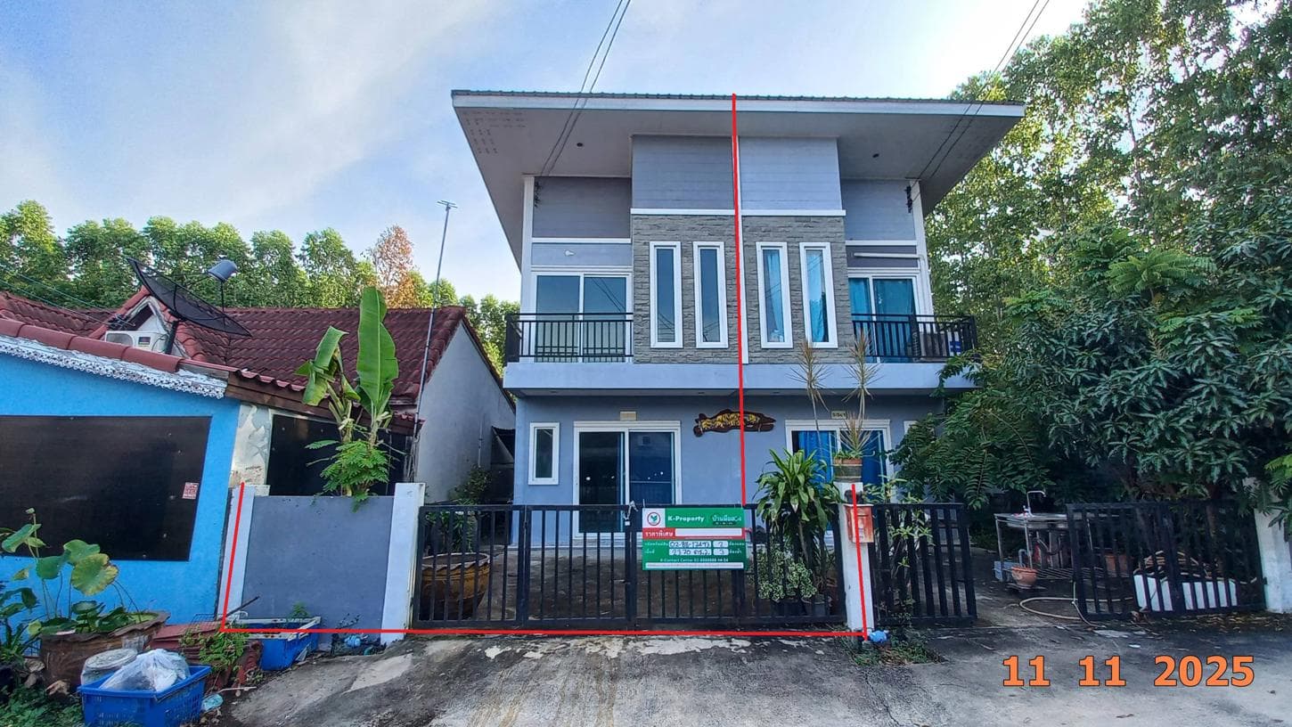 บ้านเดี่ยว สุขใจวิลล่า 1 (Sukjai Villa 1) ดอนหัวฬ่อ เมืองชลบุรี 3 ห้องนอน ทำเลศักยภาพใกล้อมตะซิตี้