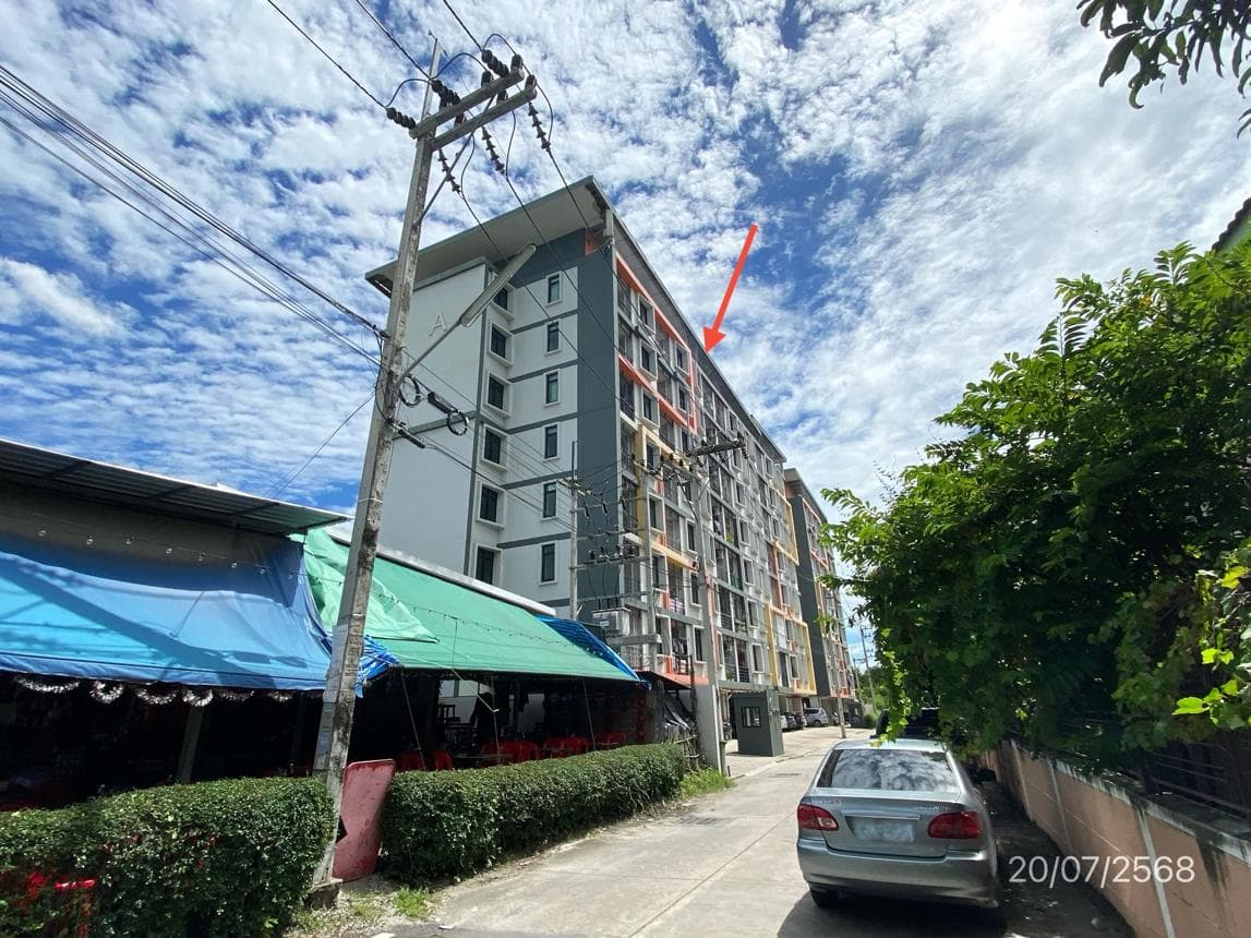 คอนโด เอส ปาร์ค คอนโด (S Park Condo) หนองไม้แดง ชลบุรี 1 ห้องนอน พื้นที่ 30.85 ตร.ม. ใกล้อมตะนคร