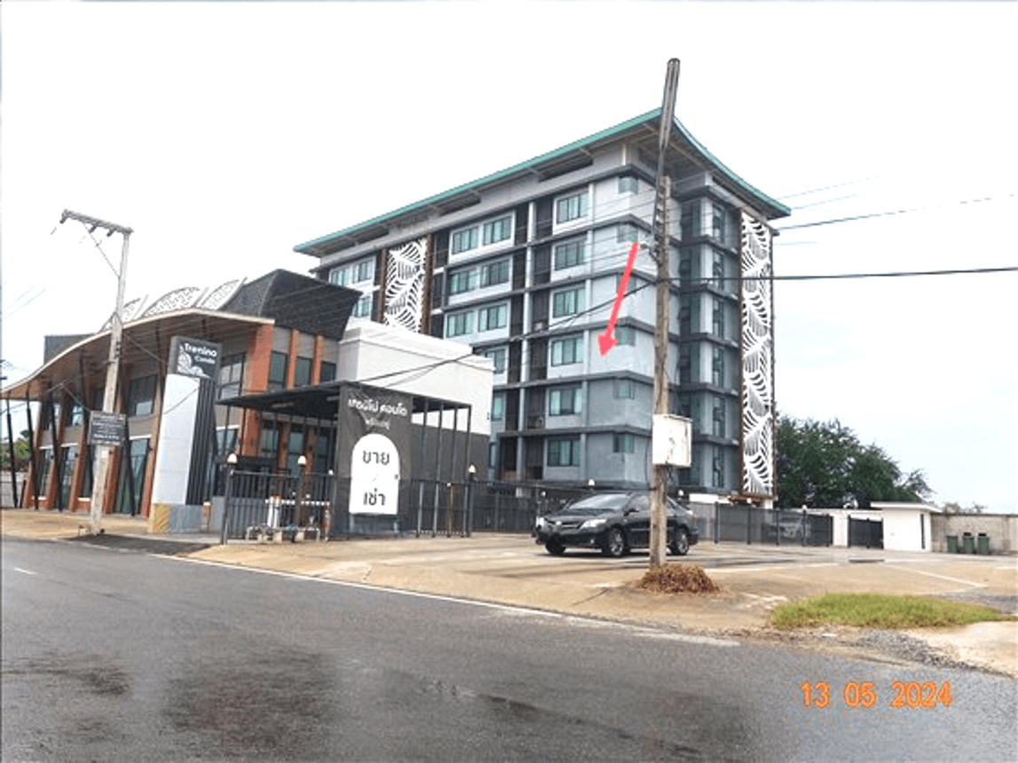 ขายคอนโด เทรนิโน่ คอนโด (Trainino Condo) ตลาด เมืองนครราชสีมา นครราชสีมา ห้อง 28.67 ตร.ม. 1 ห้องนอน ทำเลดี ราคา 1.62 ล้าน