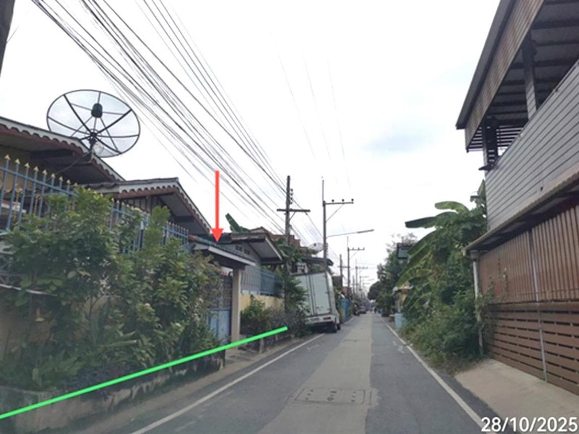 ขายบ้านเดี่ยว เชียงรากน้อย บางปะอิน อยุธยา บนที่ดิน 55.2 ตร.ว. พื้นที่ 58.6 ตร.ม. ทำเลดีใกล้แหล่งงาน ราคาเพียง 1.69 ล้าน