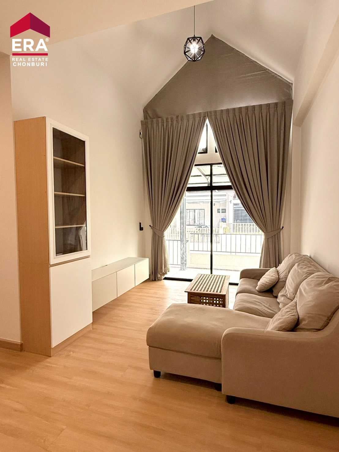 ขายบ้านแฝดชั้นเดียว Canna โรงโป๊ะ บางละมุง ชลบุรี ราคา 2.65 ล้าน