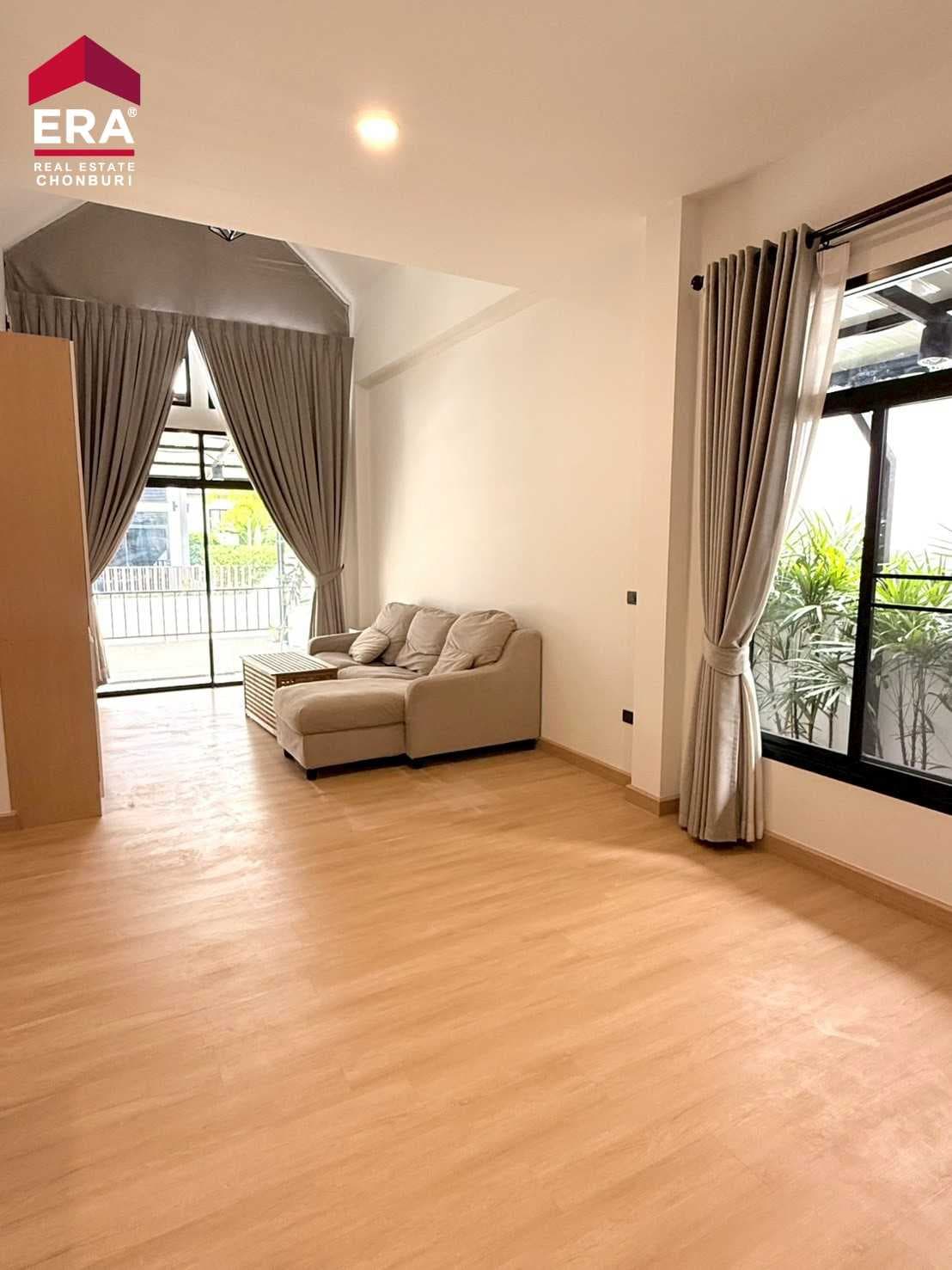 ขายบ้านแฝดชั้นเดียว Canna โรงโป๊ะ บางละมุง ชลบุรี ราคา 2.65 ล้าน