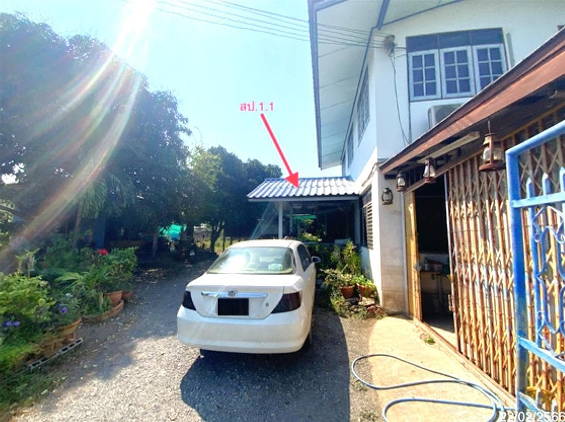 ขายบ้านเดี่ยว บ้านกล้วย บ้านหมี่ ลพบุรี พื้นที่กว้าง 74.6 ตร.ว. บรรยากาศเงียบสงบ เป็นส่วนตัว