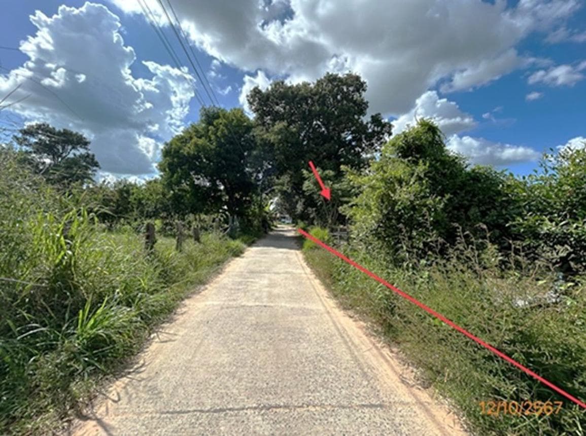 ขายที่ดินว่างเปล่า บ้านกอก เขื่องใน อุบลราชธานี เนื้อที่ 85 ตร.ว. ทำเลดี เหมาะสำหรับสร้างบ้านและลงทุน