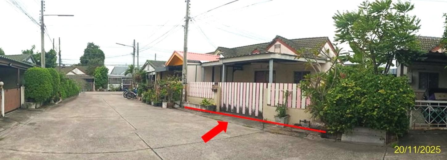 ขายบ้านเดี่ยว โครงการอำนวยพร 2 หนองขาม ศรีราชา 2 ห้องนอน 2 น้ำ บนที่ดิน 33.1 ตร.ว. ทำเลดีใกล้แหล่งงาน ราคา 1.85 ล้าน