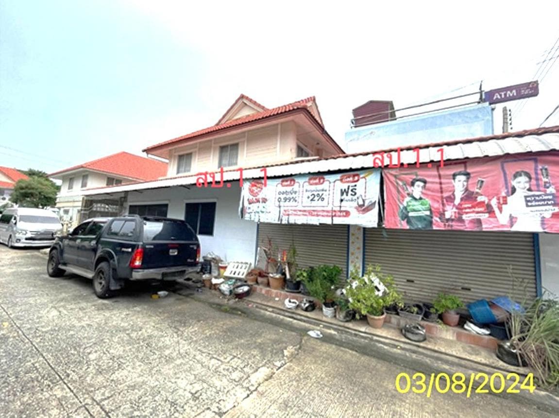 ขายบ้านเดี่ยว บ้านพฤกษา ซี (Baan Pruksa C) คลองสาม คลองหลวง ปทุมธานี พื้นที่ 38.1 ตร.ว. 2 ห้องนอน ทำเลดี น่าอยู่