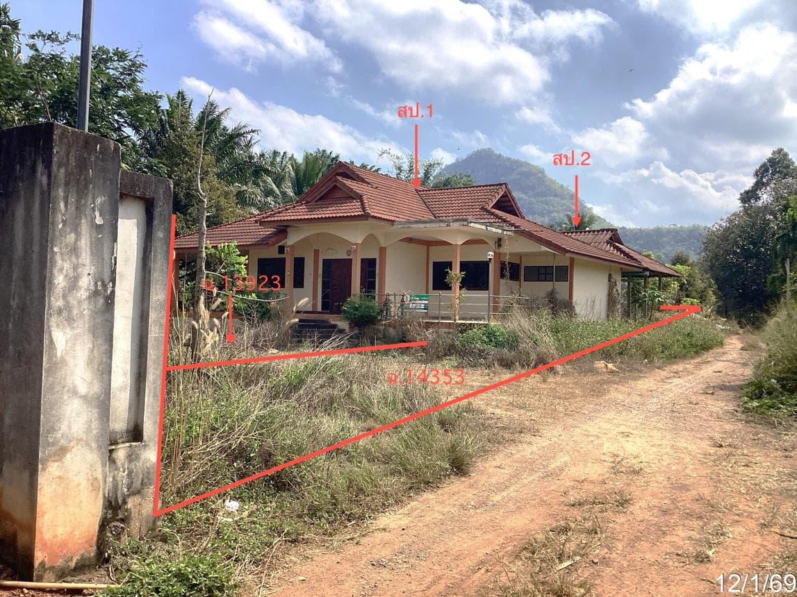 บ้านเดี่ยว 2 ห้องนอน 2 ห้องน้ำ พื้นที่ 168 ตร.ม. บนเนื้อที่ 51.8 ตร.ว. ทำเลสงบ ไชยราช บางสะพานน้อย จ.ประจวบคีรีขันธ์