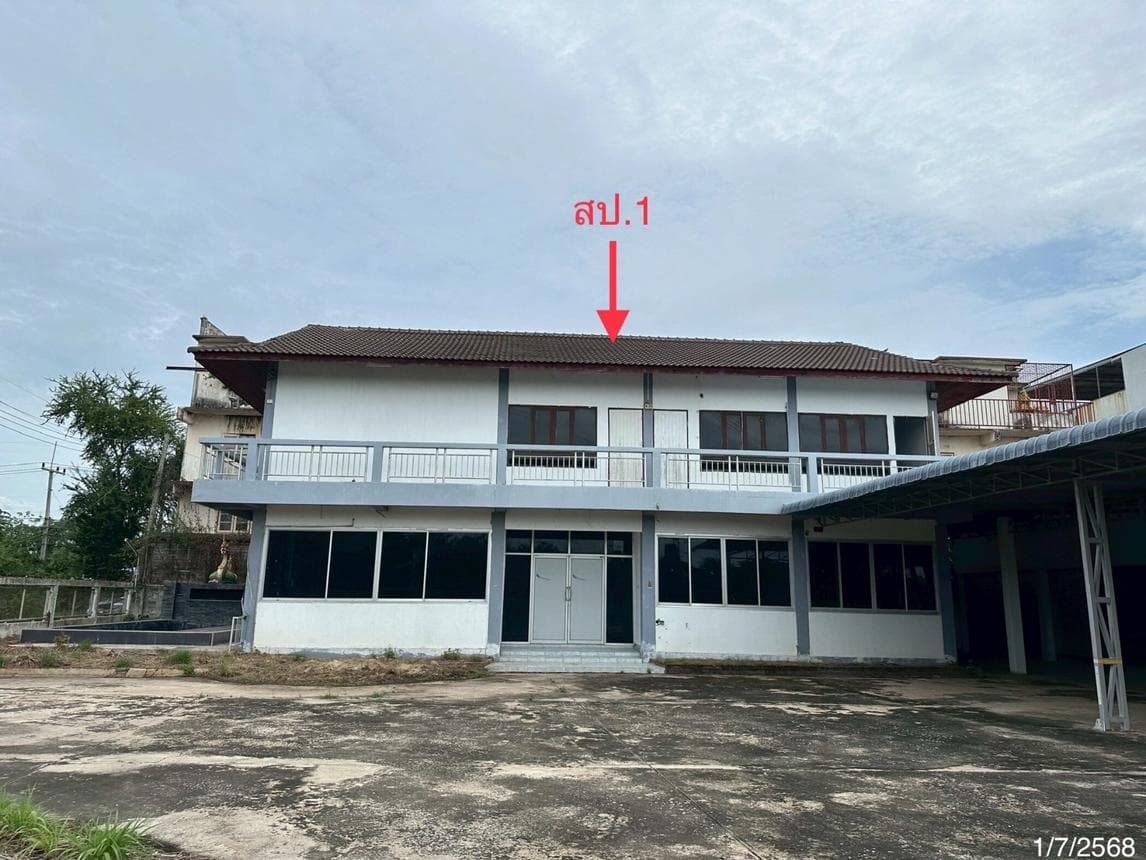 ขายโกดัง โพตลาดแก้ว ท่าวุ้ง ลพบุรี พื้นที่ใช้สอย 360 ตร.ม. พร้อมออฟฟิศและห้องพัก