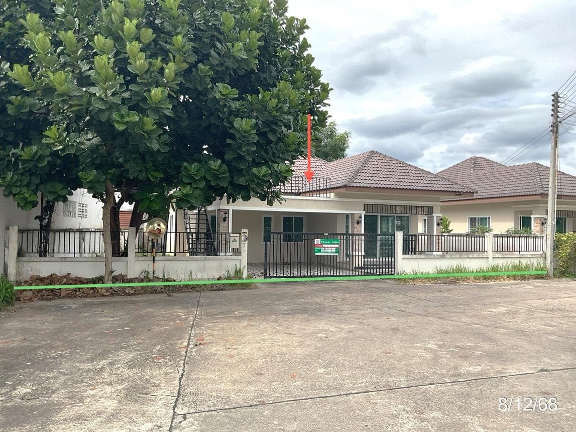 ขายบ้านเดี่ยว บ้านแก้วศิริแลนด์ 2 นิคมพัฒนา ระยอง ที่ดินกว้าง 73.8 ตร.ว. 3 ห้องนอน ทำเลดี ราคาเพียง 2.87 ล้าน