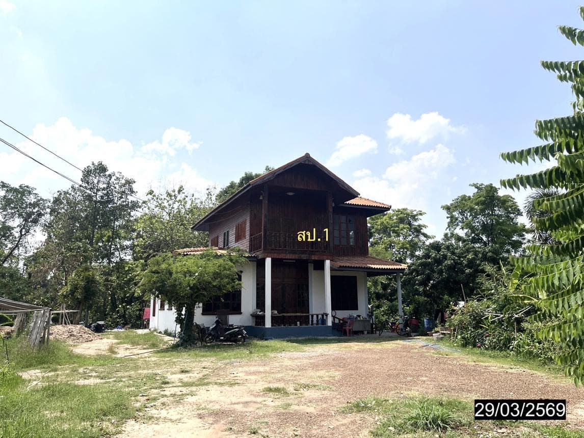ขายบ้านเดี่ยวชั้นเดียว 3 ห้องนอน 2 ห้องน้ำ พื้นที่ใช้สอย 177.5 ตร.ม. อ.กันทรวิชัย จ.มหาสารคาม ทำเลดีเดินทางสะดวก บรรยากาศเงียบสงบเป็นส่วนตัว