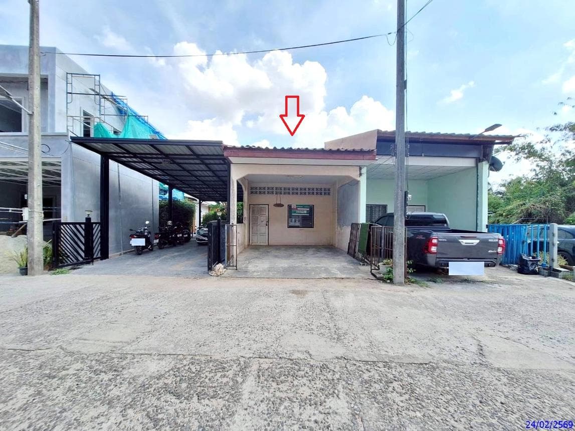 ทาวน์เฮ้าส์ 1 ห้องนอน พื้นที่ 64.5 ตร.ม. ทำเลศักยภาพ ท่าช้าง บางกล่ำ สงขลา