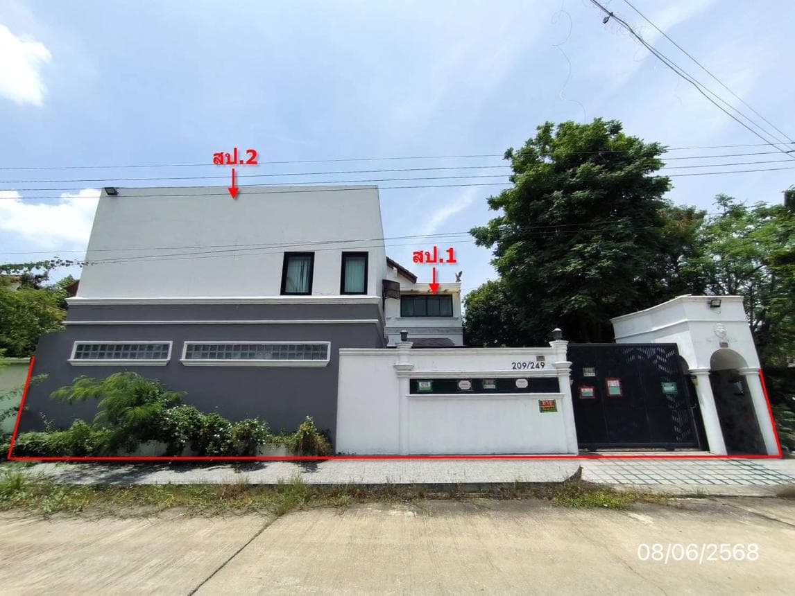 บ้านเดี่ยว เมืองเอก โครงการ 5 หลักหก ปทุมธานี 5 ห้องนอน 4 ห้องน้ำ พื้นที่กว้าง ทำเลดีใกล้ ม.รังสิต - image 1