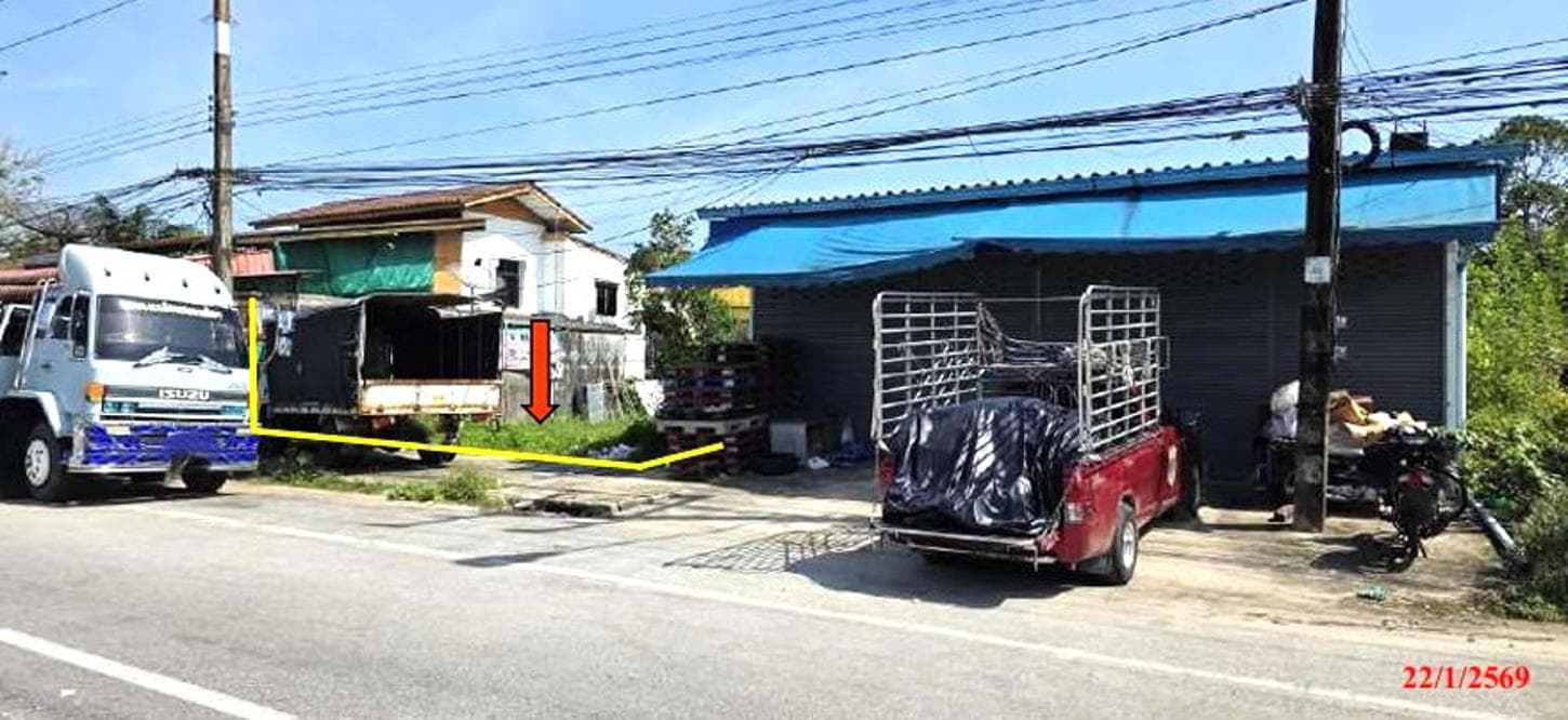ที่ดินว่างเปล่า ลำภู เมืองนราธิวาส นราธิวาส เนื้อที่ 53.3 ตร.ว. ทำเลดีเหมาะสำหรับปลูกสร้างที่อยู่อาศัย