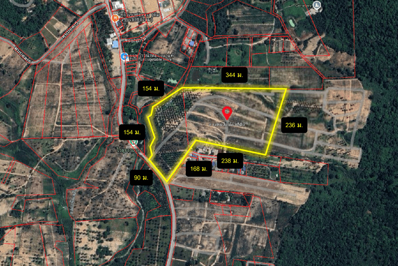 ขาย ที่ดิน ศรีราชา ชลบุรี 56 ไร่ 1 งาน 27 ตรว ใกล้ถ.สาย 7 มอเตอร์เวย์แค่ 15.5 กม.