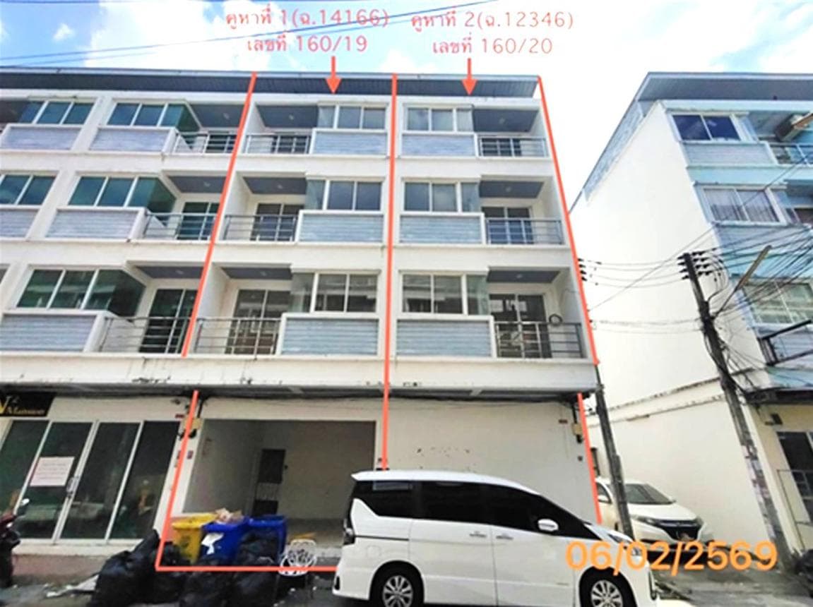 อาคารพาณิชย์ทำเลทอง 15 ห้องนอน พื้นที่ 486 ตร.ม. ป่าตอง กะทู้ ภูเก็ต