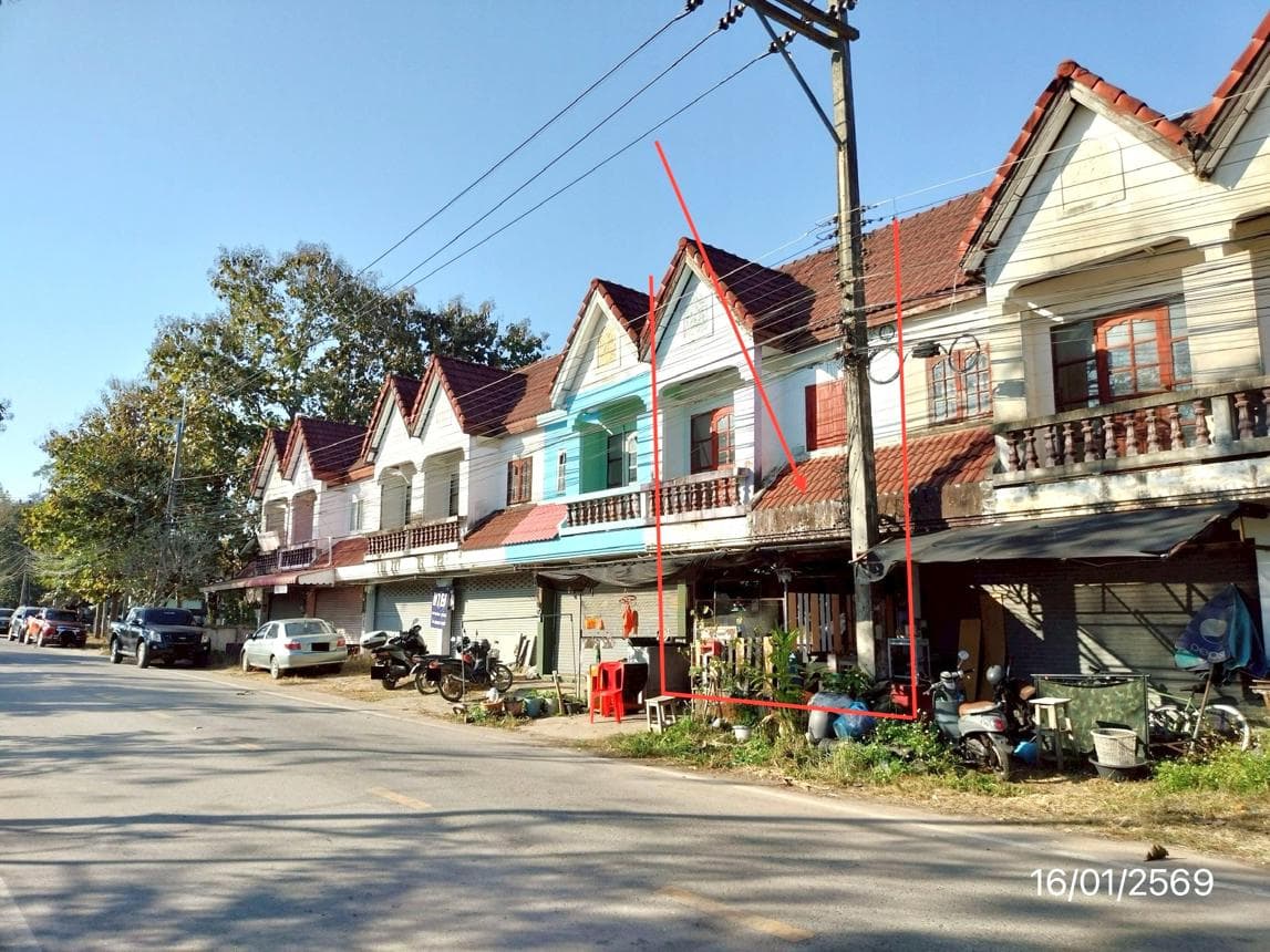 อาคารพาณิชย์ ท่าวังทอง เมืองพะเยา พะเยา 1 ห้องนอน 2 ห้องน้ำ พื้นที่ 90 ตร.ม. ทำเลค้าขายราคาไม่ถึงล้าน