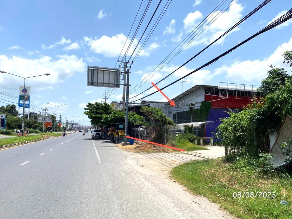 ขายโกดังพร้อมออฟฟิศ วังขนาย ท่าม่วง กาญจนบุรี พื้นที่ใช้สอย 405 ตร.ม. ทำเลดี ขนส่งสะดวก