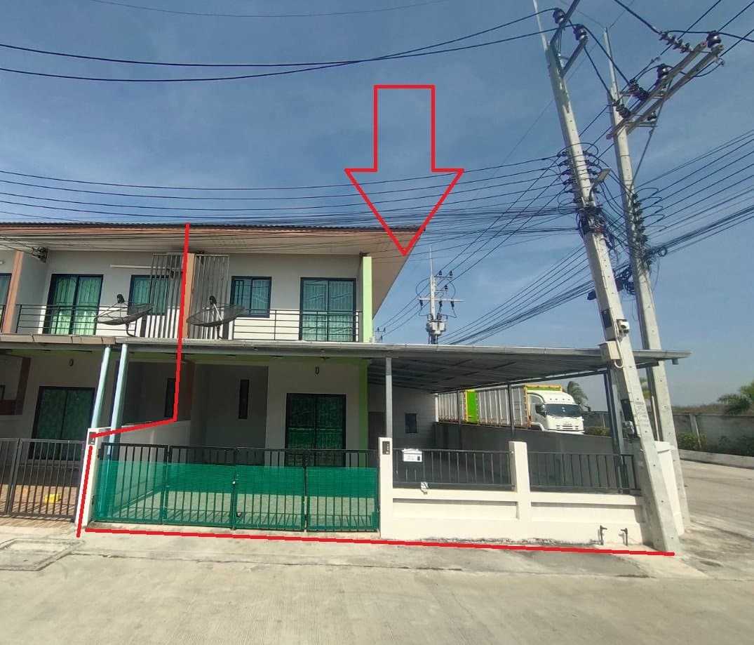 ทาวน์เฮ้าส์ บ้านจักรวาล แลนด์แอนด์เฮ้าส์ (มาบยางพร-ปลวกแดง) ปลวกแดง-ระยอง