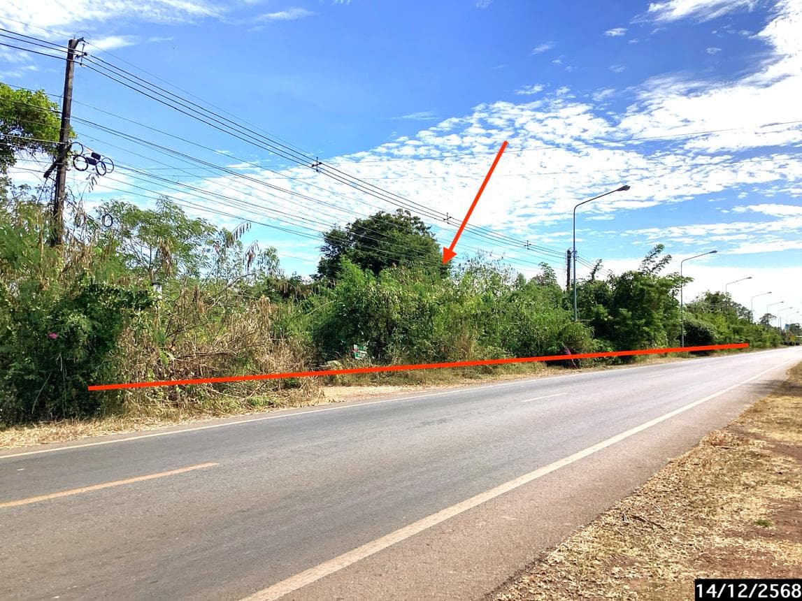 ที่ดินว่างเปล่า เนื้อที่ 65 ตร.ว. ทำเลศักยภาพ นาแก้ว โพนนาแก้ว สกลนคร