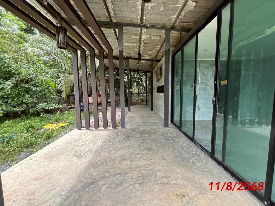 บ้านเดี่ยว เขาโร ทุ่งสง นครศรีธรรมราช พื้นที่กว้างขวาง บรรยากาศเงียบสงบ ราคาคุ้มค่า