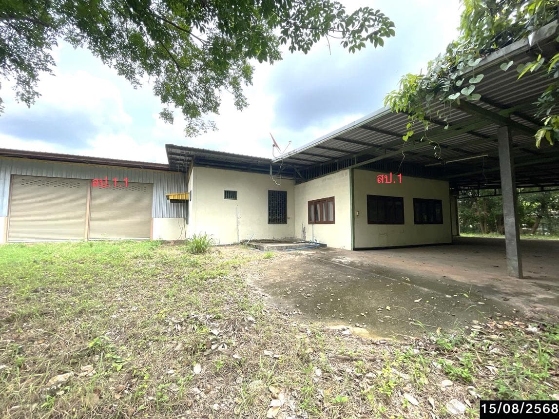 ขายโกดังคลังสินค้า 2 ห้องนอน 2 ห้องน้ำ พื้นที่ 677.5 ตร.ม. บนเนื้อที่ 74 ตร.ว. ทำเลดอนจาน กาฬสินธุ์ เหมาะสำหรับศูนย์กระจายสินค้าและธุรกิจโลจิสติกส์