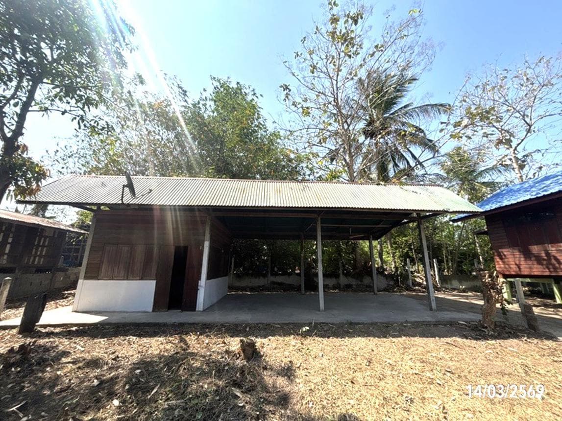 บ้านเดี่ยว ดอนชมพู โนนสูง นครราชสีมา พื้นที่ 96 ตร.ว. พื้นที่ใช้สอย 43 ตร.ม. 1 ห้องนอน 1 ห้องน้ำ