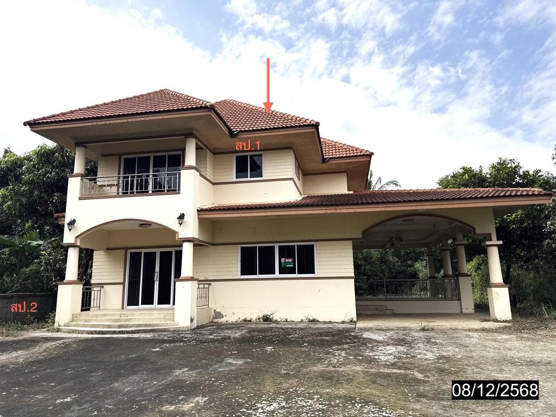 บ้านเดี่ยวหลังใหญ่ เมืองเพีย บ้านไผ่ ขอนแก่น พื้นที่ใช้สอยกว้างขวาง ตอบโจทย์ครอบครัวใหญ่