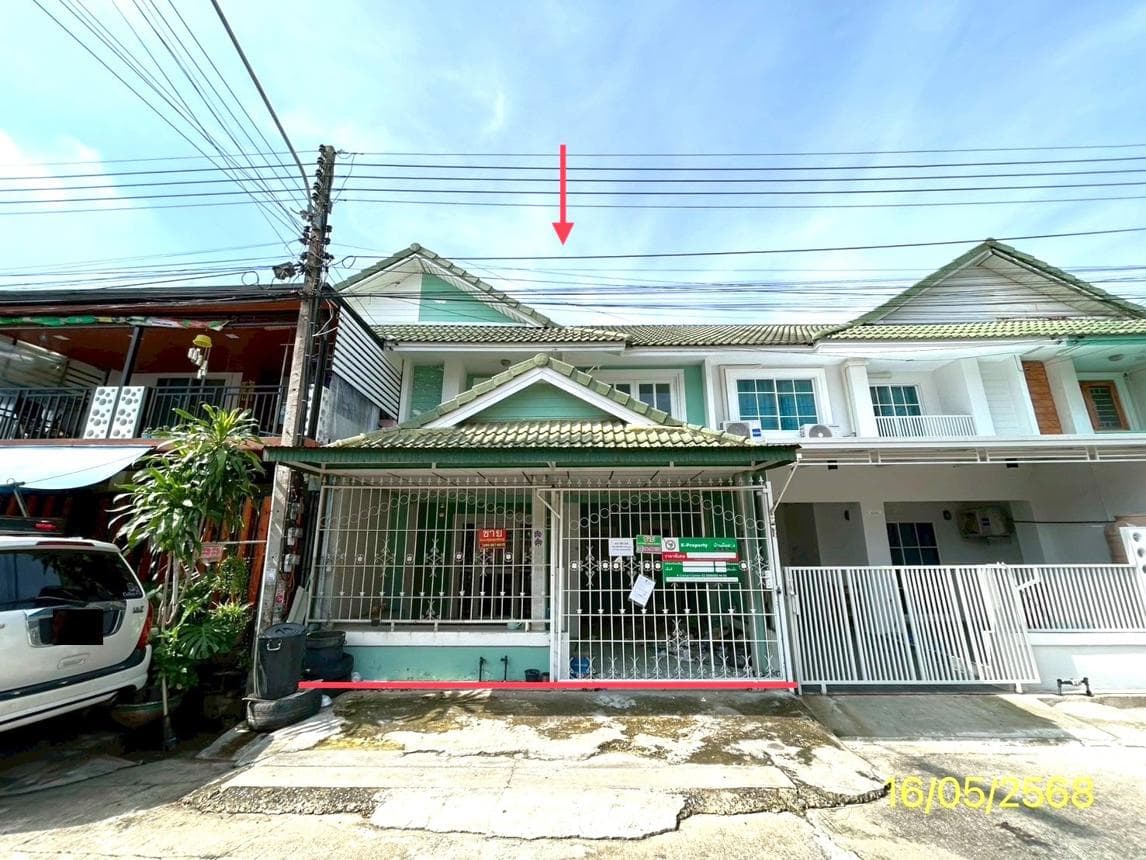 ทาวน์เฮ้าส์ บ้านพฤกษา 12 คลองสาม คลองหลวง ปทุมธานี 3 ห้องนอน 2 ห้องน้ำ พื้นที่ 117 ตร.ม. ราคาล้านต้นๆ
