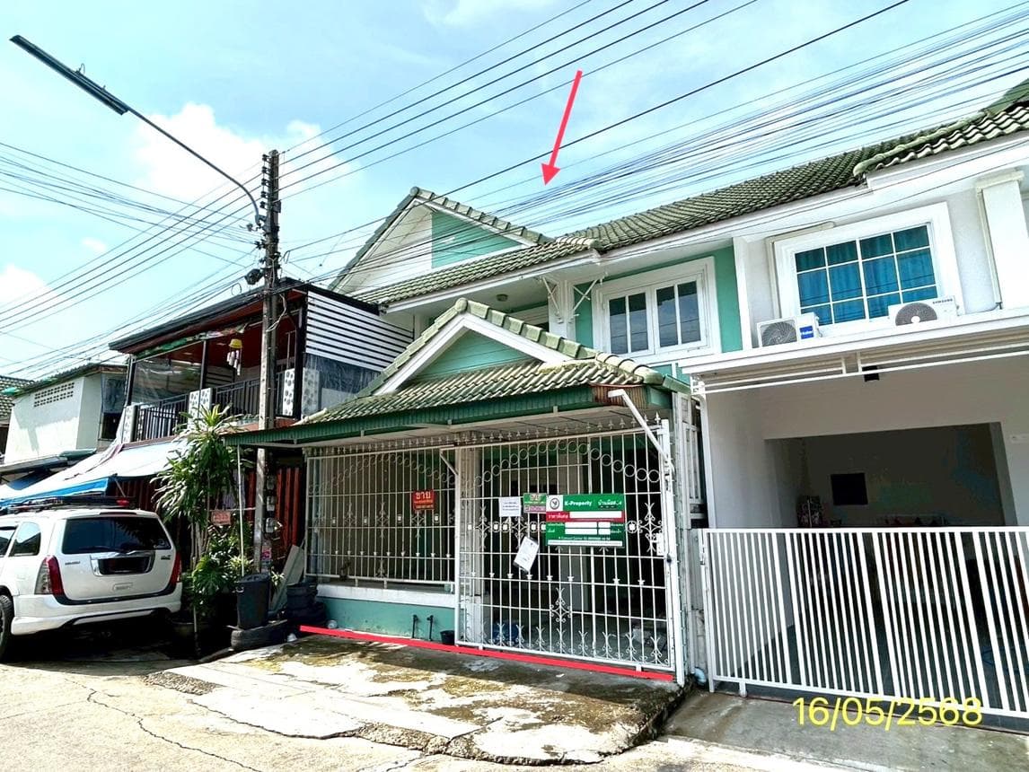 ทาวน์เฮ้าส์ บ้านพฤกษา 12 คลองสาม คลองหลวง ปทุมธานี 3 ห้องนอน 2 ห้องน้ำ พื้นที่ 117 ตร.ม. ราคาล้านต้นๆ