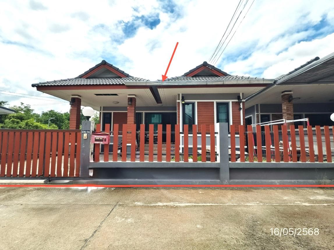 บ้านเดี่ยว แม่คือ ดอยสะเก็ด เชียงใหม่ 3 ห้องนอน 2 ห้องน้ำ พื้นที่ 85.75 ตร.ม. บนที่ดิน 49 ตร.ว. ราคาล้านต้นๆ