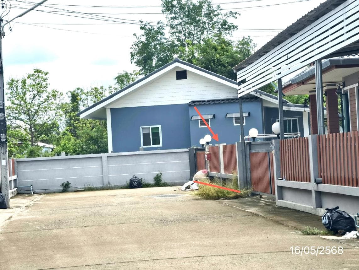 บ้านเดี่ยว แม่คือ ดอยสะเก็ด เชียงใหม่ 3 ห้องนอน 2 ห้องน้ำ พื้นที่ 85.75 ตร.ม. บนที่ดิน 49 ตร.ว. ราคาล้านต้นๆ